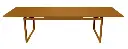 BIARRITZ table de jardin FERMOB - Extensible 200/300 x 100 cm