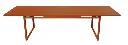 BIARRITZ table de jardin FERMOB - Extensible 200/300 x 100 cm