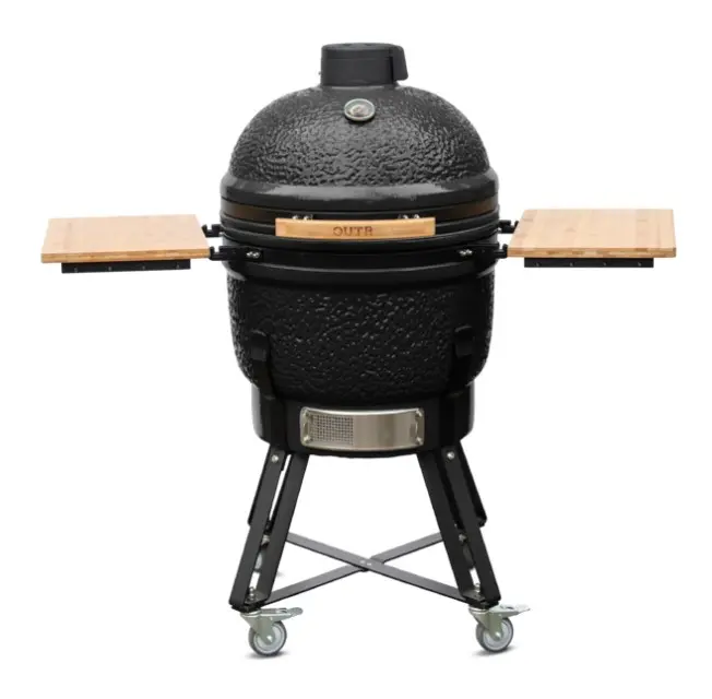 Kamado OUTR Large 55 Noir – BBQ Céramique Haute Performance