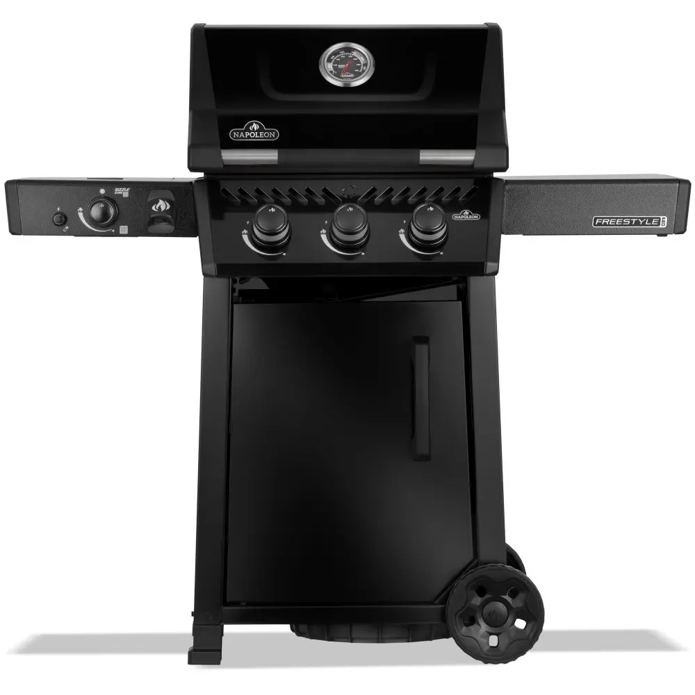[NAPOLEON-FP365DSIBPK-1-NL] Barbecue gaz Napoleon Freestyle PRO 365 Noir – BBQ avec SIZZLE ZONE® infrarouge
