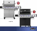 PRESTIGE PRO 500 - Barbecue napoléon connecté - couleur noir - rôtisserie incluse