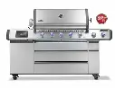 Barbecue connecté Napoleon Prestige PRO 665 Inox – BBQ gaz premium avec écran tactile - rôtisserie incluse