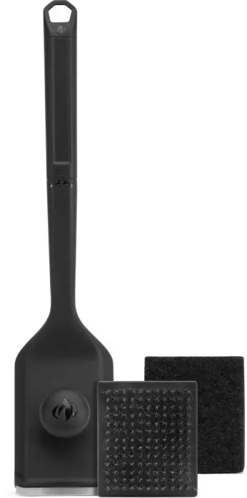 [NAPOLEON-GABR004] BROSSE NAPOLEON - Essential brosse avec tête en inox et éponge abrasive remplaçables 