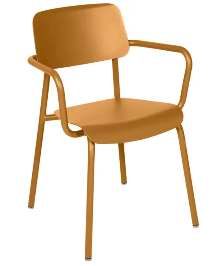 STUDIE bridge chaise en aluminium de FERMOB