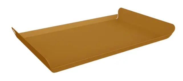 Plateau Alto Fermob 36 x 23 cm – Plateau de service design en acier pour intérieur et extérieur
