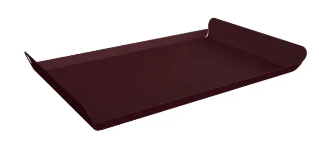 Plateau Alto Fermob 36 x 23 cm – Plateau de service design en acier pour intérieur et extérieur