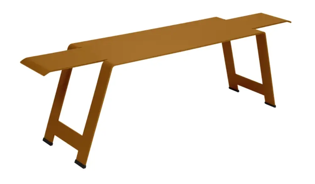 ORIGAMI banc en acier de Fermob