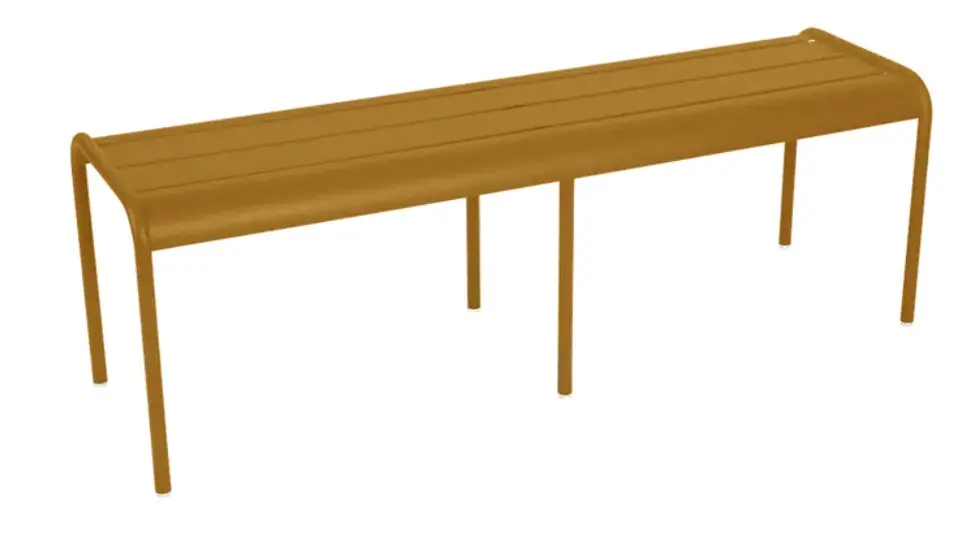 LUXEMBOURG Banc FERMOB en aluminium 3/4 places 