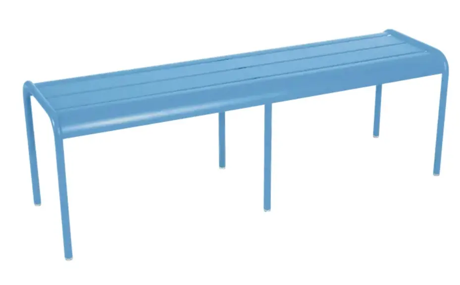 LUXEMBOURG Banc FERMOB en aluminium 3/4 places 