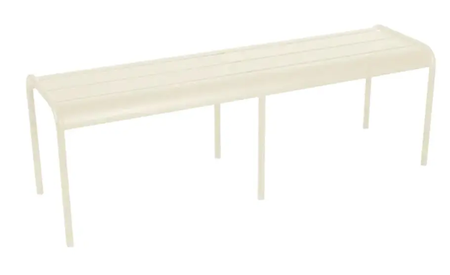 LUXEMBOURG Banc FERMOB en aluminium 3/4 places 