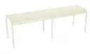 LUXEMBOURG Banc FERMOB en aluminium 3/4 places 