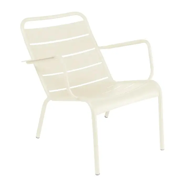 LUXEMBOURG Fauteuil BAS en aluminium - FERMOB