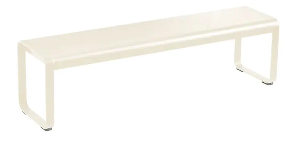 BELLEVIE Banc en aluminium de la collection FERMOB