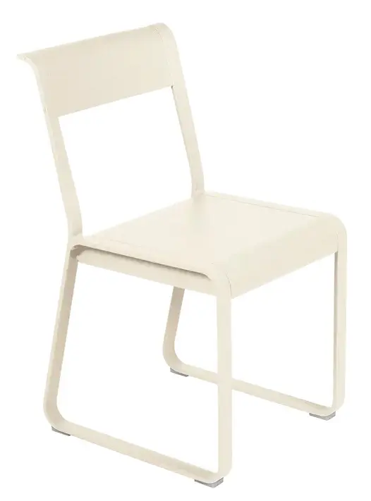 BELLEVIE Chaise V2 en aluminium de la collection - FERMOB