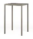 Piave table haute de bar 70x70 cm de Nardi Outdoor