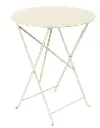 BISTRO table ronde pliante en métal - Diamètre 60 cm - Bistro de FERMOB, TABLE, RONDE, 0245