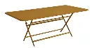 CARACTERE Table en acier pliante - 190 x 90 cm de FERMOB, TABLE, FERMOB,  5931
