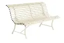 LOUISIANE Banc FERMOB 150cm - 1000