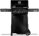 Barbecue au gaz noir FREESTYLE 365 de Napoleon Grill avec réchaud latéral