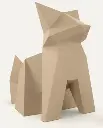Renard de terrasse ORIGAMI - Kitsune de Vondom - Grand format H.120 cm - Couleur: crème