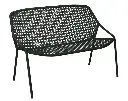Croisette banquette 2 places by Fermob 