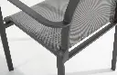 Chaise de Jardin Melbourne Anthracite en Aluminium & Textilène – Design Élégant de 4 seasons outdoor