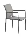 MELBOURNE Chaise de jardin anthracite - TASTE by 4 seasons outdoor