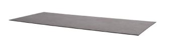 [4SO-19720] Plateau de table gris foncé HPL 280x95 cm - GOA - 4 seasons outdoor