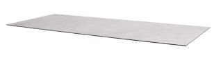 GOA plateau de table 160 cm gris clair - 4 SEASONS