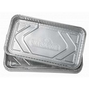 Grands Récipients à Graisse Napoleon 62008 (x5) – Bacs Aluminium 36x20 cm pour Barbecue, Nettoyage Facile et Hygiène Optimale