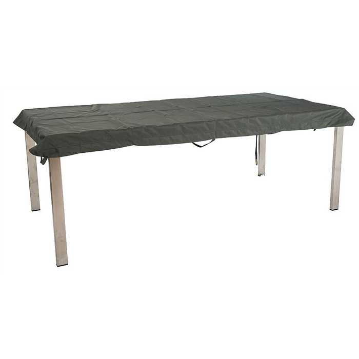 Housse de protection STERN 454822 200x100 cm | Housse plateau de table rectangulaire imperméable grise