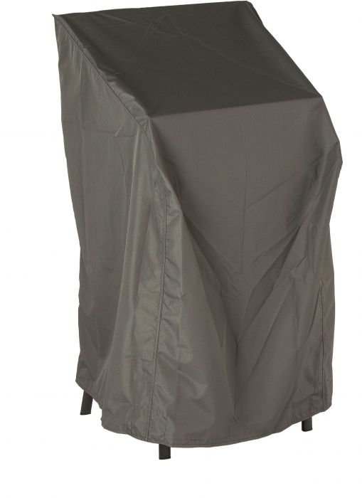 Housse de protection STERN 454801 66x68x117 cm | Housse pour 4 à 6 chaises empilables imperméable grise