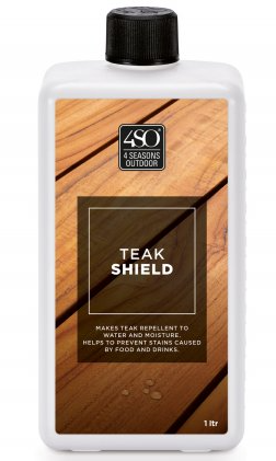 Huile protection pour le teck Shield 1 litre - 4 SEASONS, 60004, teck , SHIELD