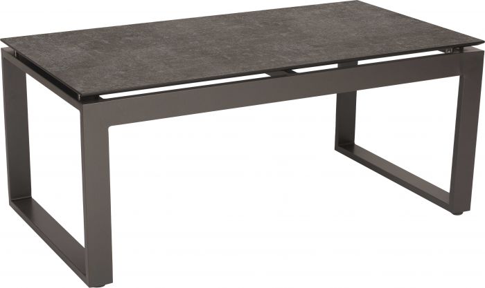 TABLE BASSE ALLROUND ANTHRACITE GRIS METALLIQUE STERN