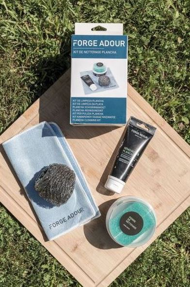 [FA - KIT NETTOYAGE 2021] Kit de Nettoyage Plancha Forge Adour – Entretien Complet Plaque Émaillée