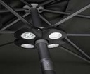 Lampe pour parasol 24 LED – 4 Seasons Outdoor | Batterie incluse