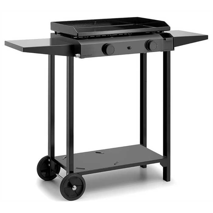 [FA - CH BA 60] Chariot Plancha Forge Adour Base 60 cm en Acier Noir