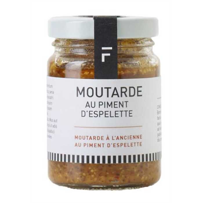 Moutarde piments d'Espelette - 90g - Forge Adour