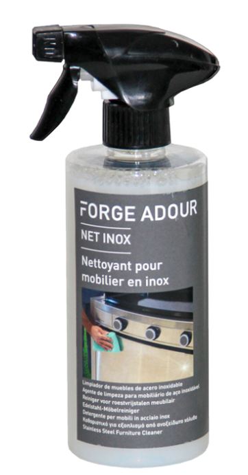 [FA - NET INOX ECO 500ml] Nettoyant Inox Forge Adour FA-NET INOX ECO 500 ml – Spray Écologique pour Plancha, Barbecue et Cuisine Extérieure en Acier Inoxydable