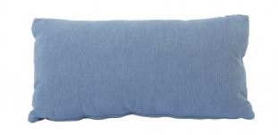 Coussin de jardin 4 Seasons Outdoor Kitsilano 30x60 cm bleu – coussin extérieur design résistant et confortable