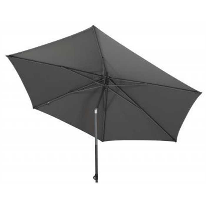 Parasol - toile en polyester anthracite - diamètre 300 cm - OASIS - 4 Seasons outdoor