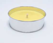 [AB BOUGIE CITRONNELLE] Bougie d’extérieur citronnelle Be 48 Jaune – Bougie anti-vent longue durée 20H