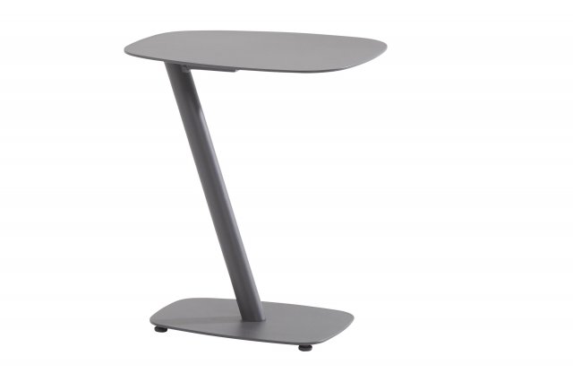 Table d'appoint pour salon en aluminium couleur "anthracite" - PANINO TASTE