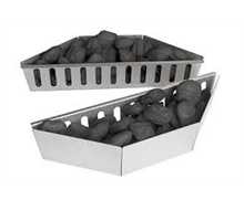 [NAPOLEON-67400] Paniers à Charbon Napoleon 67400 – Kit 2 Pièces en Acier pour Cuisson Indirecte, Gestion des Braises et Zones de Chaleur BBQ Charbon