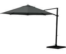 Parasol - Toile en Solefin de couleur "charcoal" - diamètre 350 cm - SIESTA - 4 SeasonsT, 08462, 8718144521917, SIESTA, PARASOL