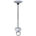 Parasol chauffant infrarouge pied aluminium- h.2m - 14 kg - électrique