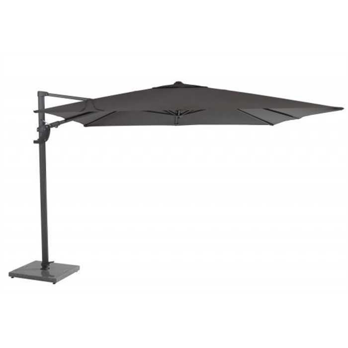 [4SO-08650] Parasol déporté Horizon Premium anthracite 300x300 cm – Aluminium & Polyester | 4 Seasons Outdoor