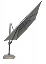 Parasol déporté Hacienda 300x400 cm - couleur: charcoal – Solefin Charcoal | 4 Seasons Outdoor