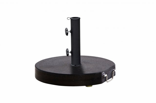 Pied de parasol rond en granite 40kg - 4 Seasons, 13405, 4710958380975, PARASOL, 40 KG