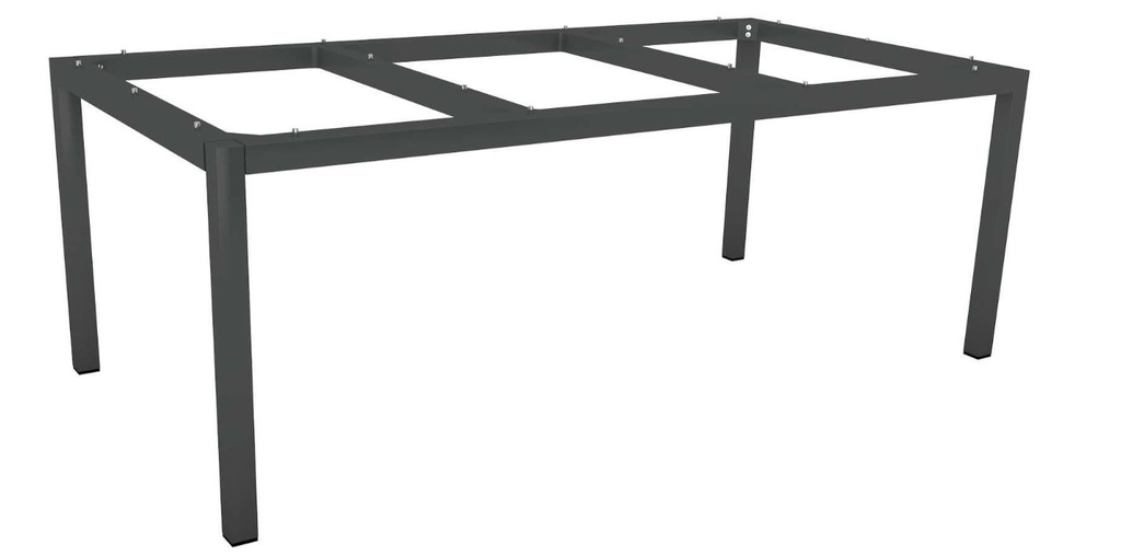 Pieds de table 200x100x72- aluminium-anthracite - STERN, 101019, PIEDS 200, stern, 104104, 4010187187148